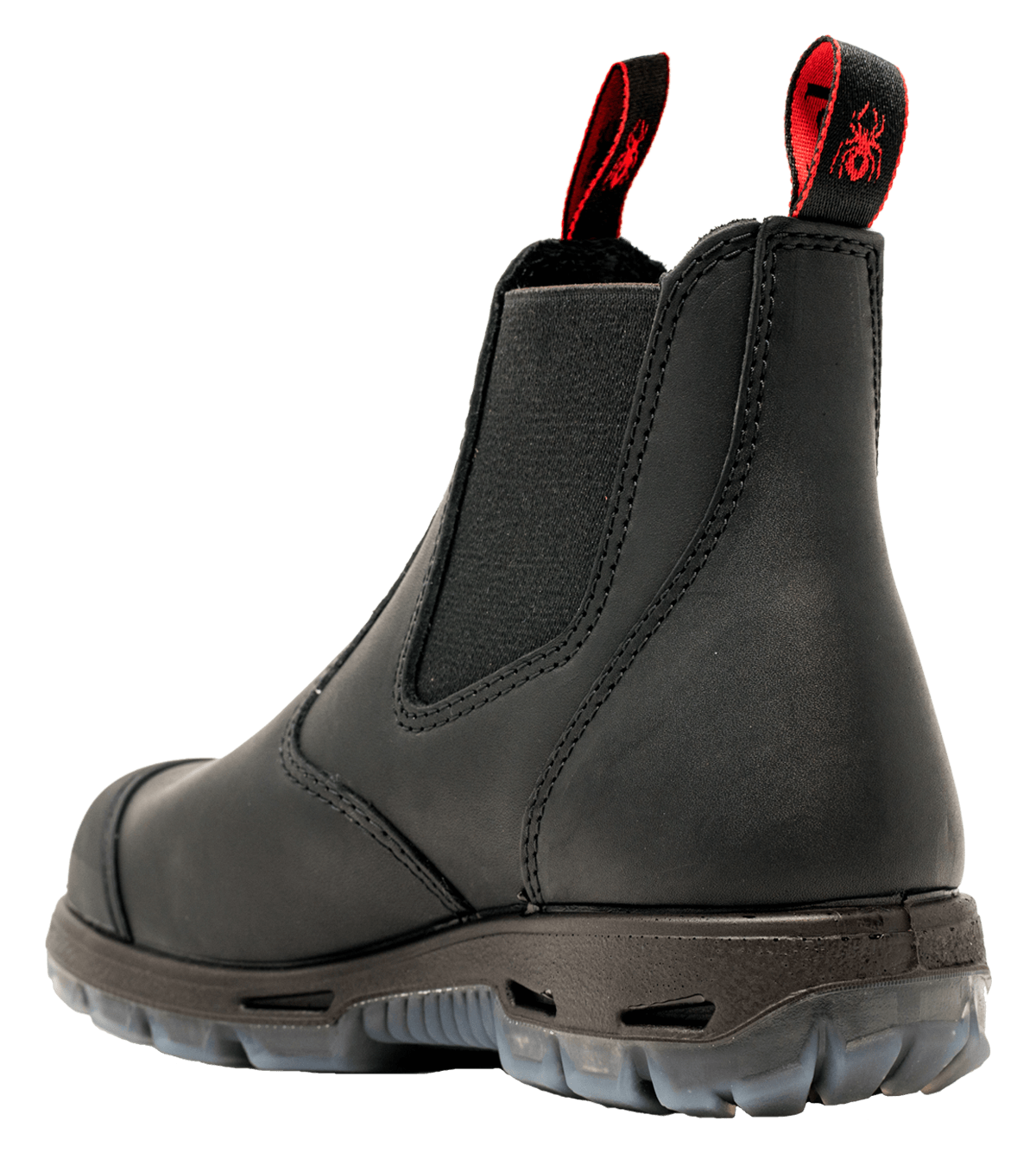 work boots with external steel toe caps
